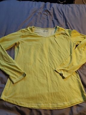 Columbia Long Sleeve Top - Yellow